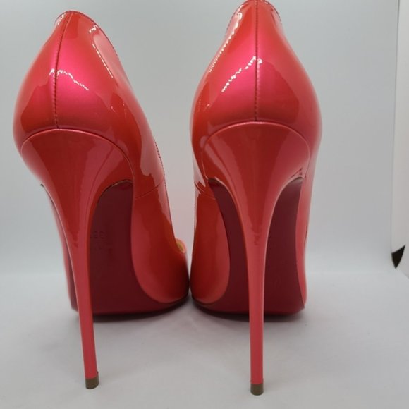 Louboutin Hot Pink So Kate 120 Sz 39 BNIB - Picture 5 of 6